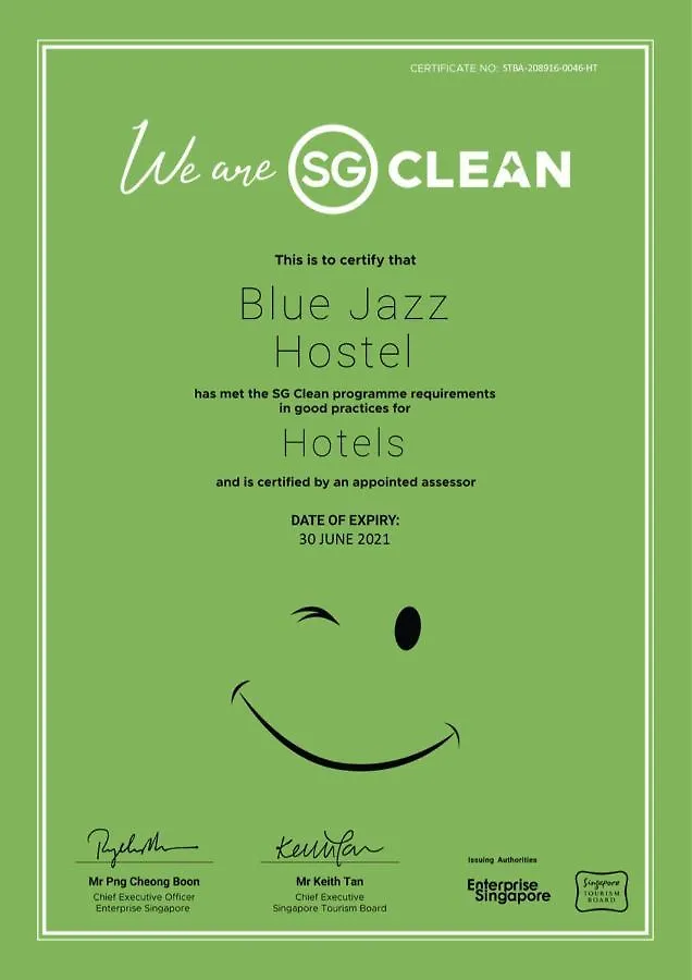 Blue Jazz Hostel Singapour